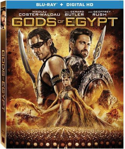 Gods Of Egypt Bluray  Digital HD Blu-ray - Blu-ray - GOOD