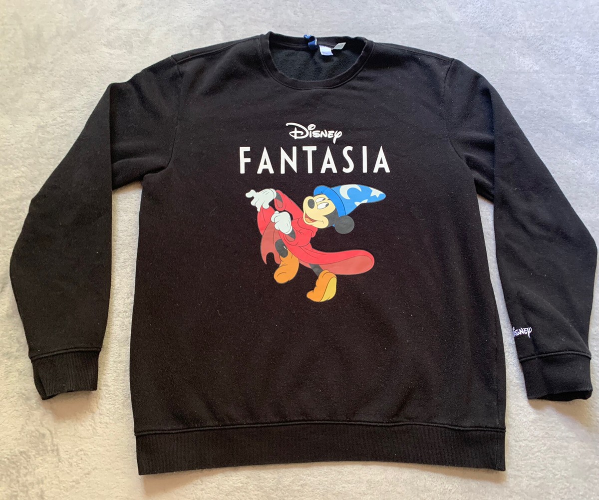 H&M Divided Disney Fantasia Crewneck Sweater Women's Large L