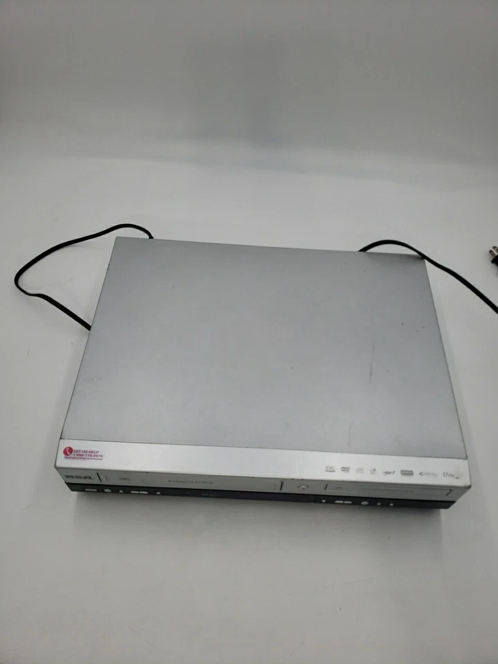 Grabadora grabadora reproductor VCR/DVD RCA DRC8320N para reparación de piezas - no enciende Foto 2 de 4