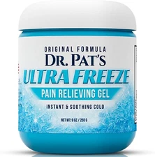 Dr Pat Pain Relieving Muscle Cool Rub Gel for Arthritis, Neuropathy, Foot Joint