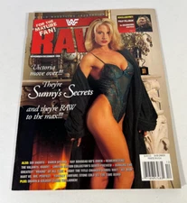 WF Raw Magazine November December 1996 Centerfold, Shawn Michaels, Brian Pillman