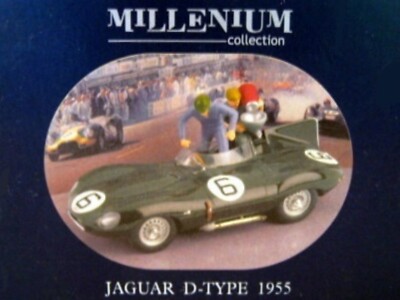 WOW EXTREMELY RARE Jaguar D Type LeMans 1955 Pit Stop Diorama 1:43