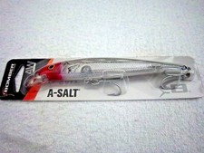 BOMBER A-SALT 146A / 5.75" & 1 OZ 146ASH  COLOR SILVER FL / RED RUNS 4' TO 8'