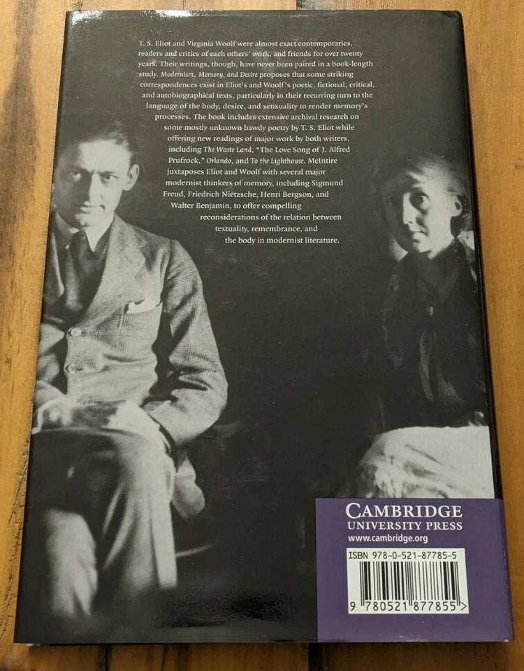 Modernism, Memory, and Desire: T. S. Eliot and Virginia Woolf - Image 2 of 4