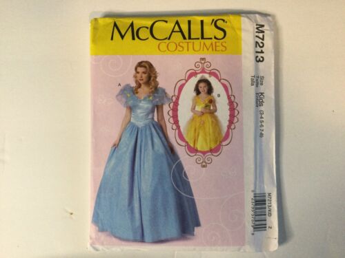 McCall's M7213 Children's/Girls' Costumes Sewing Patterns - Size 3-8 - Picture 1 of 5