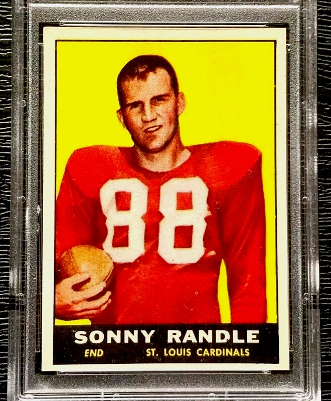 1961 TOPPS SONNY RANDLE ROOKIE CARD #118 ****CENTERED**** PSA 7 NEAR MINT NRMT - Image 2 of 4