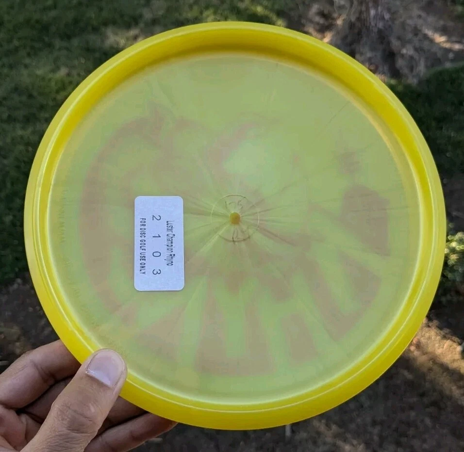 Желтый блеск XXL чемпион RHYNO Innova диск-гольф новый 175g PENNED Сан-Марино - Изображение 2 из 2