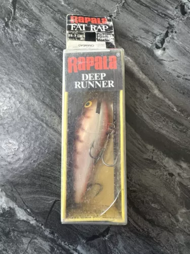 Vintage Rapala Deep Runner Fat Rap FR-7 CW