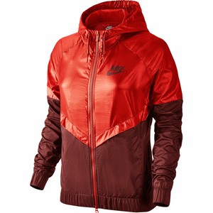 orange nike jacket women's