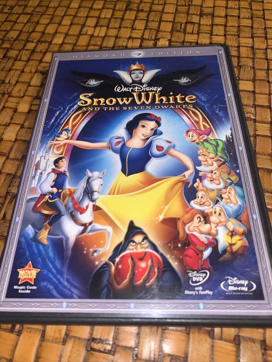 Disney Snow White and the Seven Dwarfs(DVD,2009,3-Disc Set) TESTED