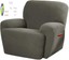 maytex 4300319 pixel ultra soft stretch 4 piece recliner arm furniture cover sid