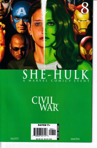 SHE-HULK CIVIL WAR #8 A MARVEL COMIC EVENT MARVEL COMICS - Picture 1 of 1