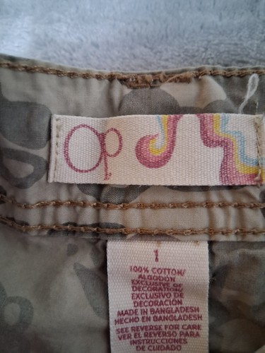 Vintage Op Micro mini Shorts camo y2k size 1 - Picture 3 of 7