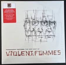 VIOLENT FEMMES PERMANENT RECORD CLEAR VINYL 2LP LIMITED EDITION NEW SEALED MINT