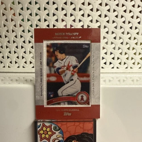 2013 Topps Mike Trout Rookie Commemorative Patch Card Angels RCP-23