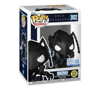 Funko Pop! Solo Leveling: Beru #2022 EE Exclusive GLOW IN HAND US seller