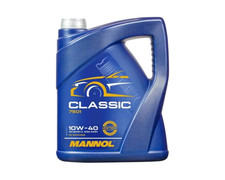 Mannol MN Classic 10W-40 Motoröl – 5 Liter | API SN | ACEA A3/B4 | Für Benzin & 