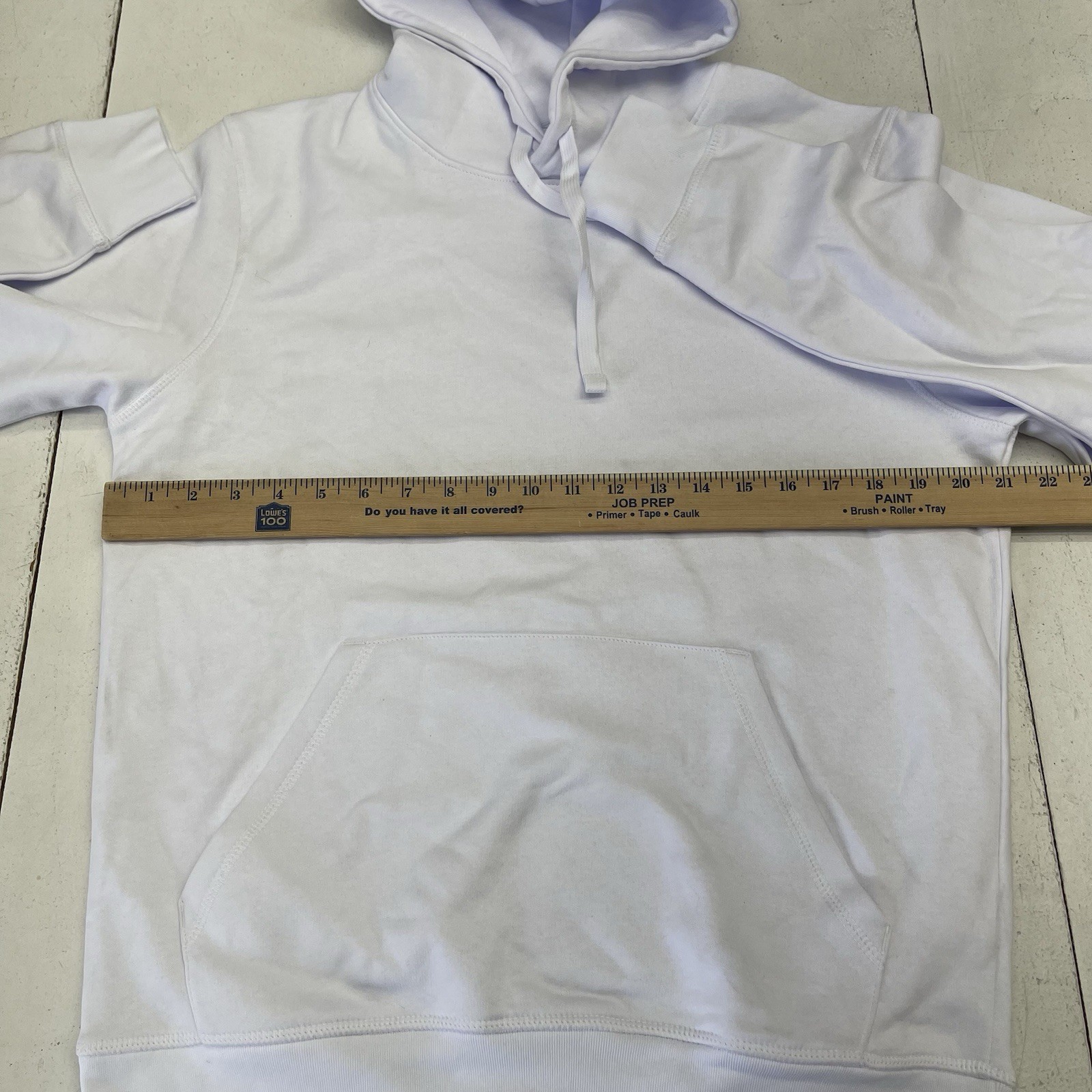 Stanley Stella Blank Basic White Pullover Hoodie … - image 9