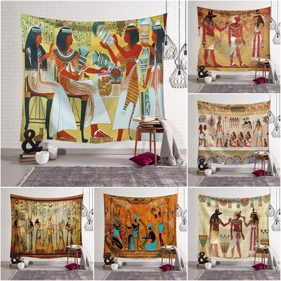 Ancient Egyptian Culture Wall Hanging Wall Art Tapestry Bedroom Backdrop Mural