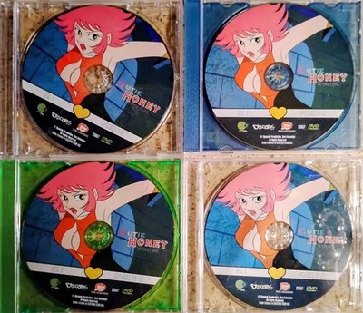 CUTIE HONEY SERIES DISC SET 1-4 EPISODES 1-25