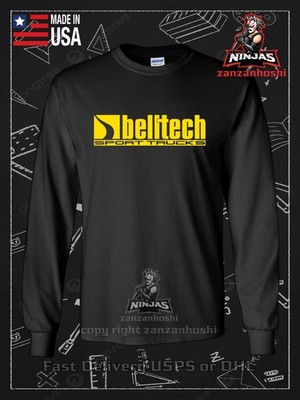 New Belltech Shocks & Struts Logo Men's Long Sleeve American Size T-Shirt
