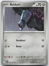 BELDUM 059/086 C CHAOS RISING POKEMON NEAR MINT