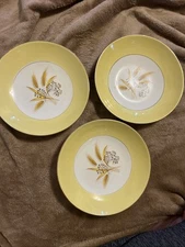 Century Service Vintage Autumn Gold Wheat Serving Bowl  8 -3/4"   3 BOWLS