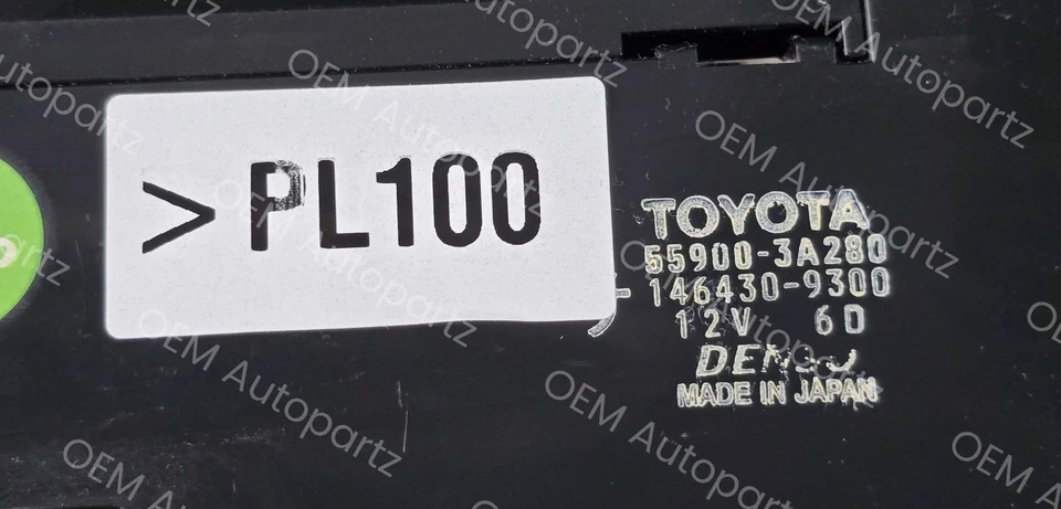Panel de control de temperatura climática Lexus GS300 GS400 GS430 1998-2005 55900-3A280 OEM Foto 3 de 4