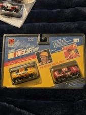LIFE-LIKE Fast Trackers NASCAR Ernie Irvan Geoff Bodine HO Slot Cars 2-Pack Rare