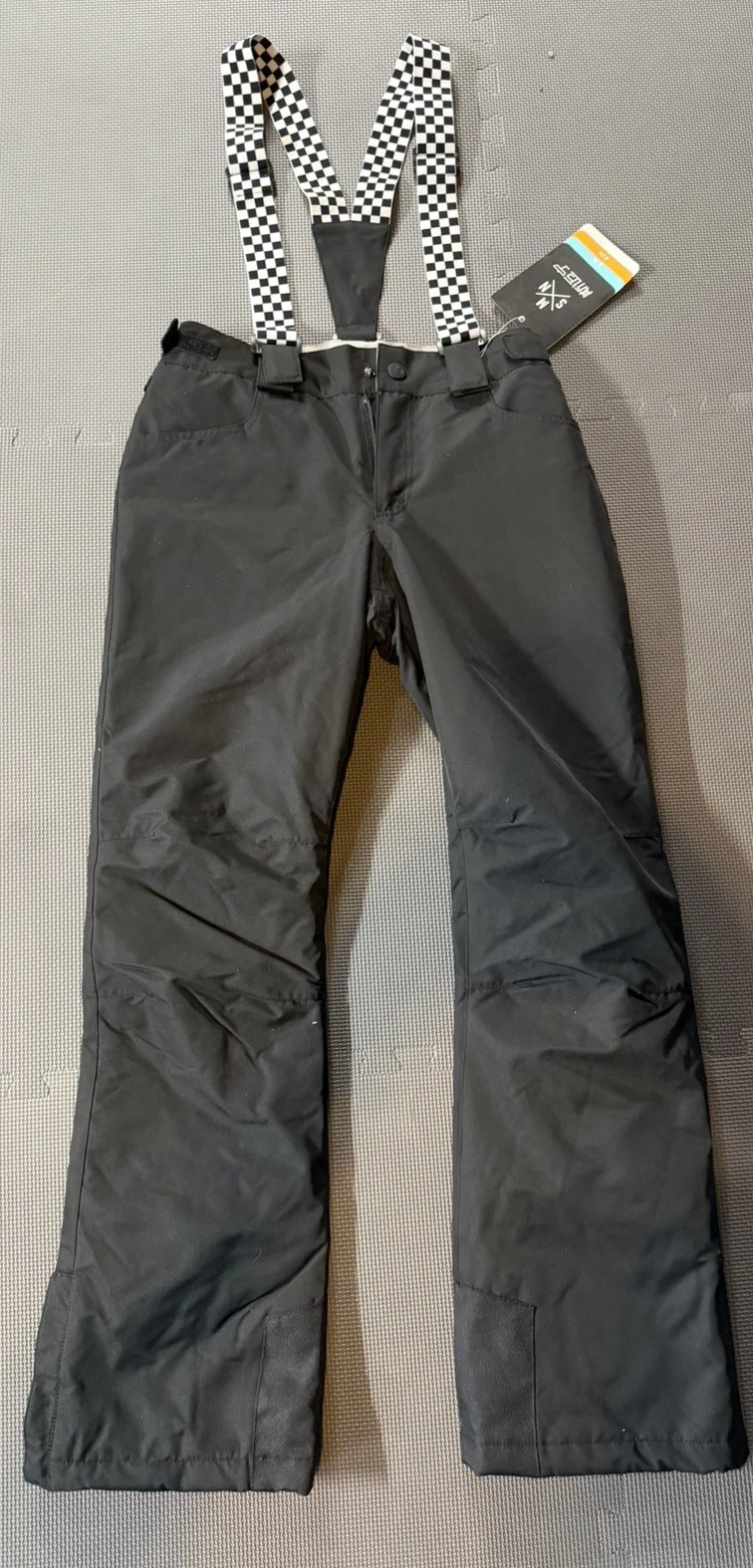 Smaining SMN Highland Checkered Suspenders Snowboard/Ski Pants Black Sz L NWT
Opens in a new window