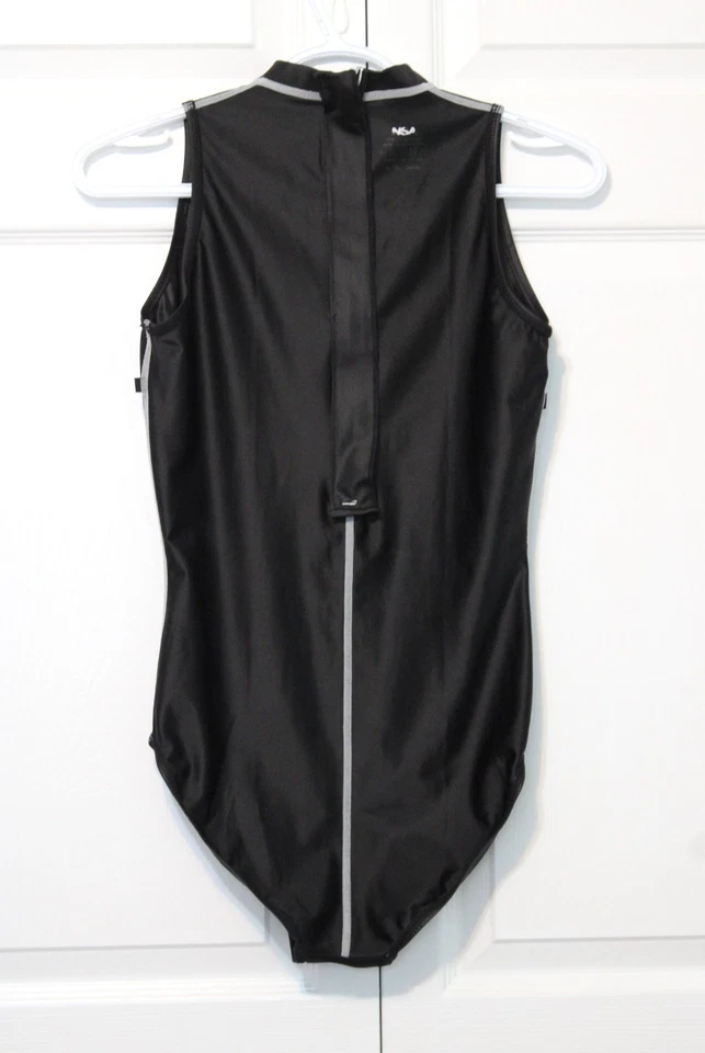 Traje de baño para mujer NSA Water Polo, talla XXXL/talla china, color negro Foto 2 de 4