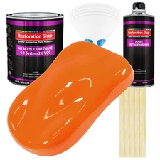 Restoration Shop California Orange Acrylic Urethane Gallon Kit Auto Paint