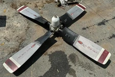 C-130 Aircraft Propeller Test Blade Set 54H60 Hercules Art Mancave 4 Blade c130