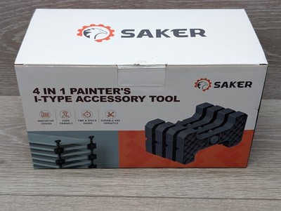 SAKER 4 in 1 Painters I-Type Accessory Tool Paint Racks Cabinets Doors - Sealed