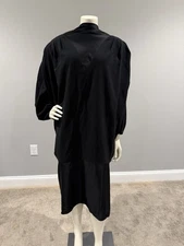 Avant Garde Black Vintage Daymor Couture Vamp Unique Dress Size 12