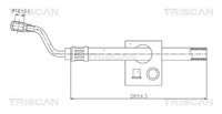 Hydraulikschlauch Servoleitung - Triscan 8516 11042
