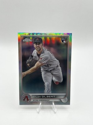 Tyler Gilbert 2022 Topps Chrome Sonic Silver Refractor #65 Diamondbacks