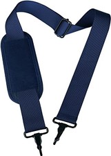 Shoulder Strap, Durable 55" Universal Replacement Laptop Shoulder Strap, Blue