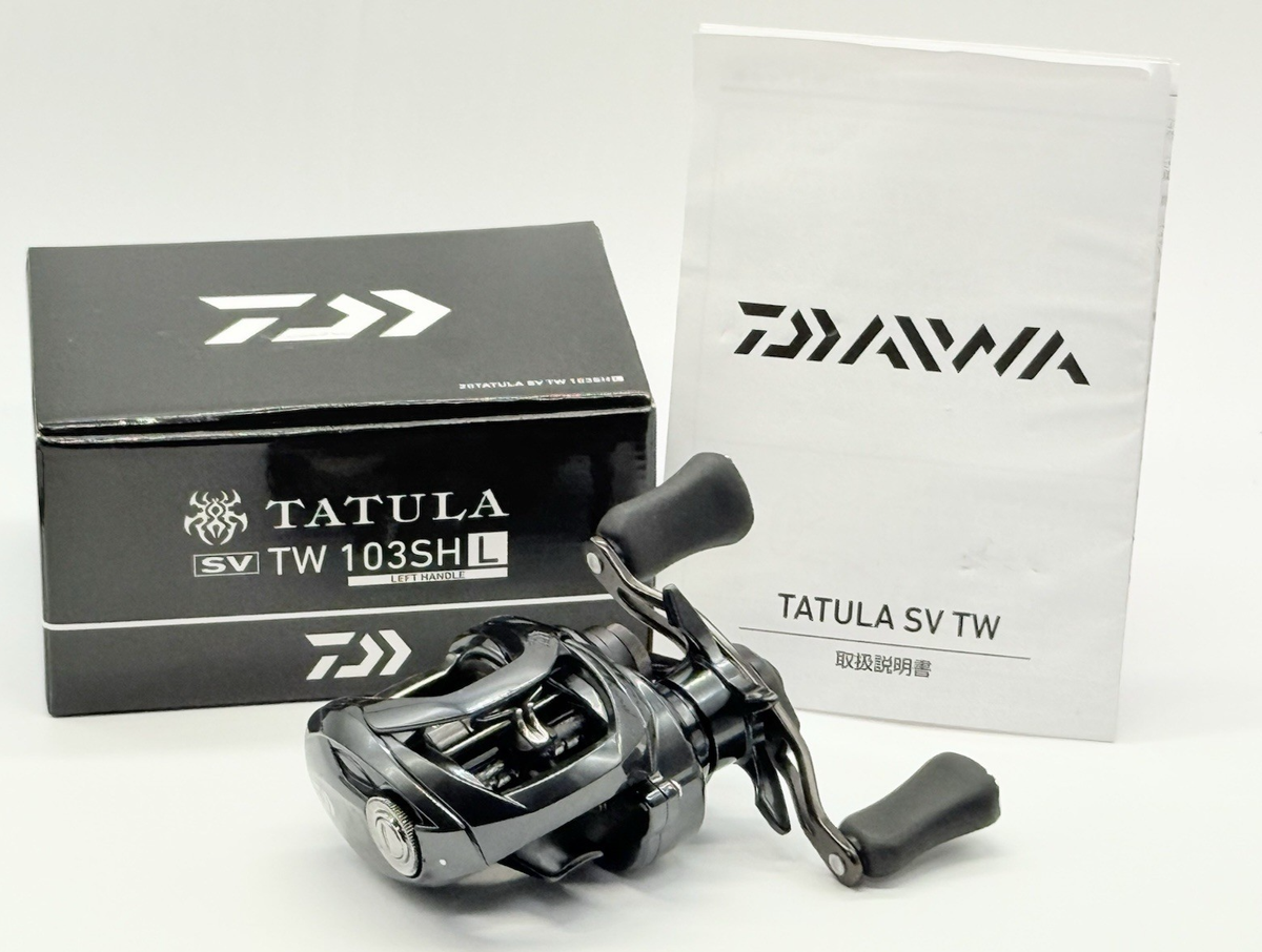 Daiwa　20TATULA SV TW 7.1 Excellent+++ Daiwa 20 Tatula SV TW 103SHL 7.1:1 Left Hand Baitcast