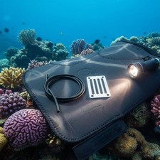 BCD Lamp Fastener Easy to Operate Dive Lamp Holder Glove Compatible for Divers