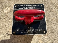 USAAF USN PBY Catalina, B-17 ? Fire extinguisher cockpit panel NOS