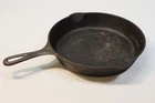 Antique GRISWOLD Cast Iron Skillet Pan #8 LARGE LOGO