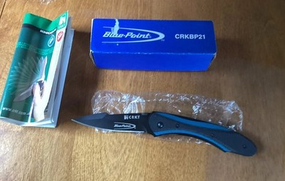 CRKT CRKBP21 Blue Point Knife Nos