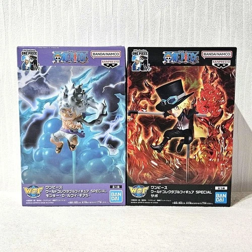 One Piece Monkey D Luffy Sabo Figure Set World Collectable Special Banpresto New