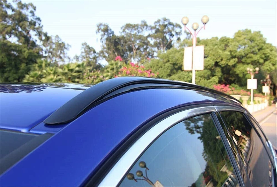 2 piezas apto para BMW X5 F15 2014 2015 2016-2018 barras de rieles laterales portaequipajes de techo Foto 4 de 4