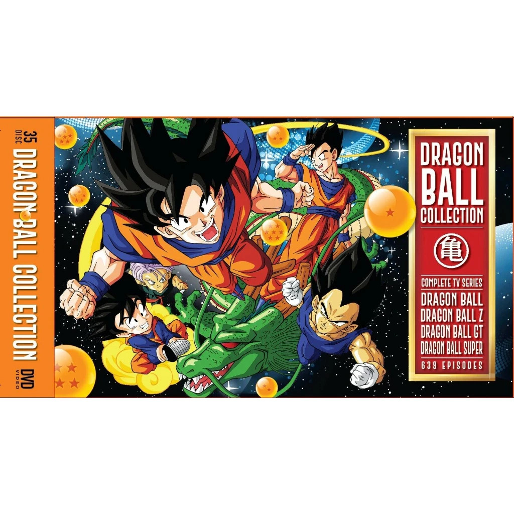 Dragon Ball Complete Anime Series DVD Box Set English Dub Sub Fast Shipping