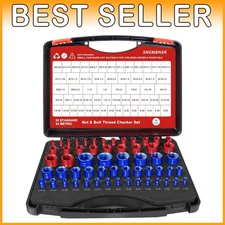57Pcs Thread Checker Standard and Metric Set