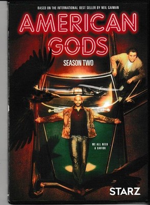 American Gods: Season Two (DVD, 2019, 3-Discs, UNRATED) ShipsFREE & FAST!