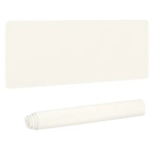 48"x17" Large Desk Mat, PU Leather Dual Side Large Desk Pad, Cream