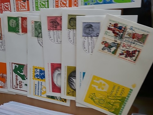 Brd Künstler Ersttagsbriefe Fdc Fidacos Reco Zt Mit Extra Stempeln Komplett 1970 - Picture 3 of 12